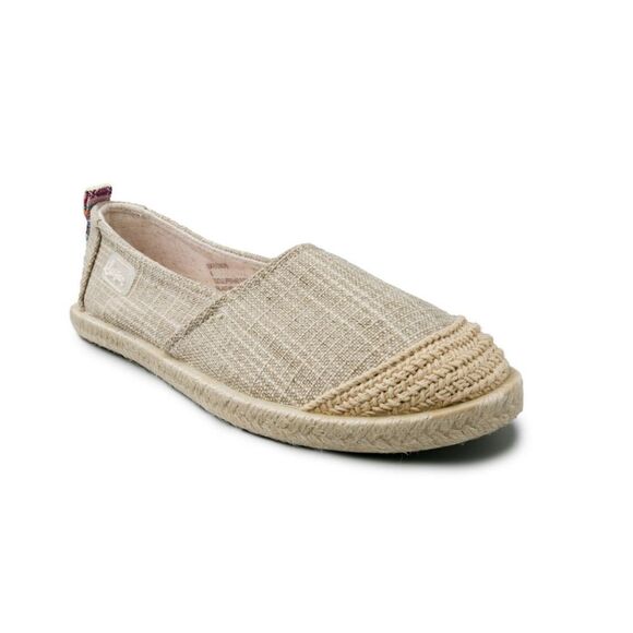 Sugar Womens Evermore Slip-On Espadrille Flats in Cream Sz 8 - Picture 1 of 9